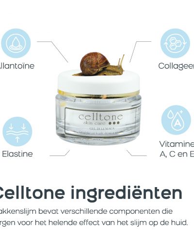 Celltone - Slakkengel Gezichtscrème 9 Celltone - Slakkengel Gezichtscrème - Afbeelding 3