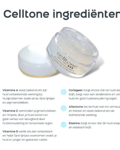 Celltone - Slakkengel Gezichtscrème 10 Celltone - Slakkengel Gezichtscrème - Afbeelding 4