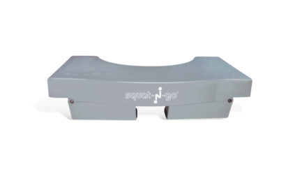 7 gray folding stool vrijstaand