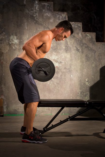 iron gym 20kg adjustable barbell set usage 01