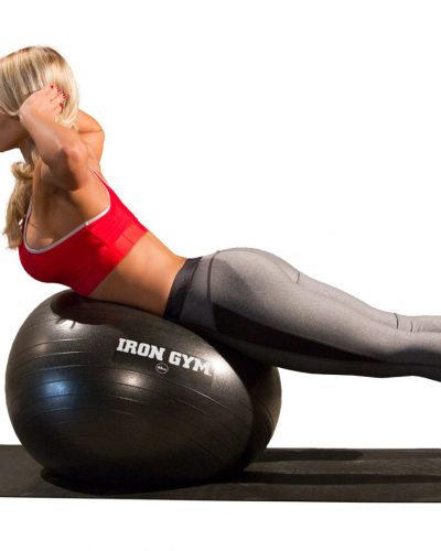 Iron Gym - Exercise Ball - 75cm Inclusief Pomp 3 Iron Gym - Exercise Ball - 75cm Inclusief Pomp - Afbeelding 2