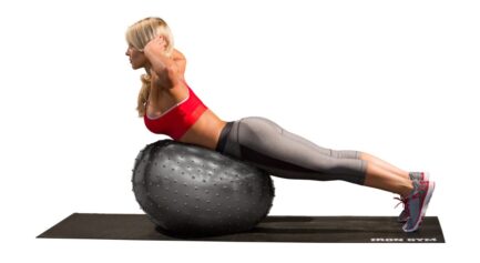 Iron Gym - Exercise Massage Ball 65cm 2 iron gym massage ball igy etb65 emotive 01