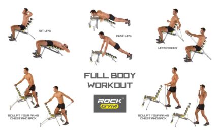 rock gym full body workout men lr