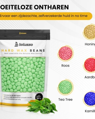 Bolusso - Wax Bonen Starter Kit - Wax Parels - 5 Soorten Bonen 15 Bolusso - Wax Bonen Starter Kit - Wax Parels - 5 Soorten Bonen - Afbeelding 2