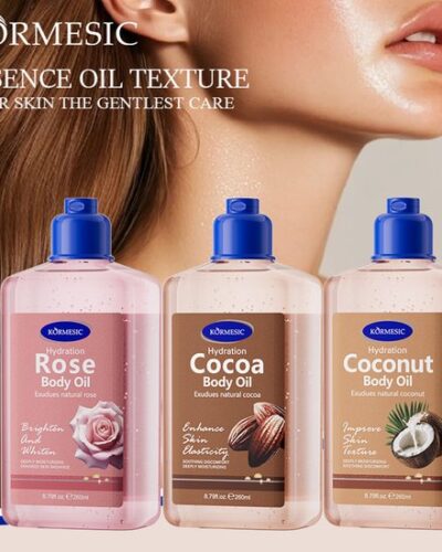 Kormesic Cocoa Body Oil - Cacao Massage Olie - Body Olie - 260ml 11 Kormesic Cocoa Body Oil - Cacao Massage Olie - Body Olie - 260ml - Afbeelding 6