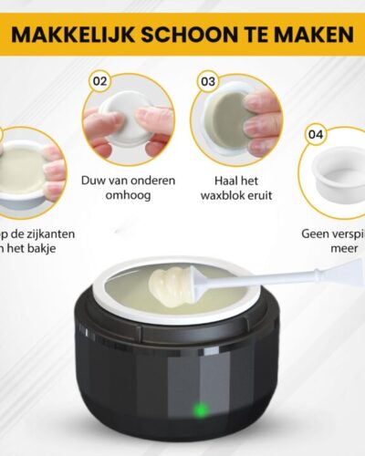 Bolusso Wax Apparaat voor Neus en Gezicht - Compact en Betaalbaar 11 Bolusso Wax Apparaat voor Neus en Gezicht - Compact en Betaalbaar - Afbeelding 6