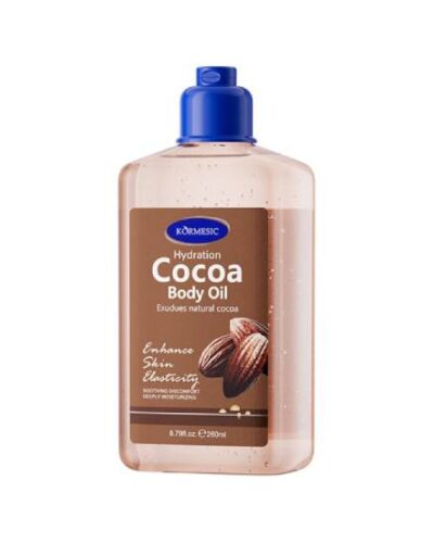 Kormesic Cocoa Body Oil - Cacao Massage Olie - Body Olie - 260ml